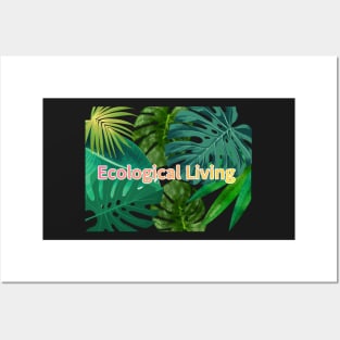 Eco-local living,palm tree,summer,summertime,summer season Posters and Art